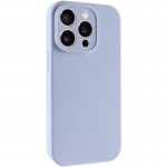 Чехол Silk Full Camera Protective (AA) NO LOGO для Apple iPhone 15 Pro Max (6.7") Голубой / Lilac Blue
