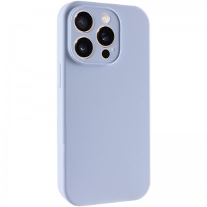 Чохол Silk Full Camera Protective (AA) NO LOGO для Apple iPhone 15 Pro Max (6.7") Блакитний / Lilac Blue