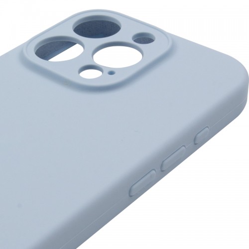 Чехол Silk Full Camera Protective (AA) NO LOGO для Apple iPhone 15 Pro Max (6.7") Голубой / Sweet Blue