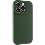 Чехол Silk Full Camera Protective (AA) NO LOGO для Apple iPhone 15 Pro Max (6.7") Зеленый / Cyprus Green