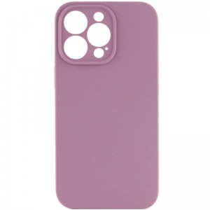 Чехол Silk Full Camera Protective (AA) NO LOGO для Apple iPhone 15 Pro Max (6.7") Сиреневый / Lilac Pride