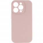 Чехол Silk Full Camera Protective (AA) NO LOGO для Apple iPhone 15 Pro Max (6.7") Розовый / Pink Sand