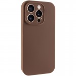 Чехол Silk Full Camera Protective (AA) NO LOGO для Apple iPhone 15 Pro Max (6.7") Коричневый / Brown