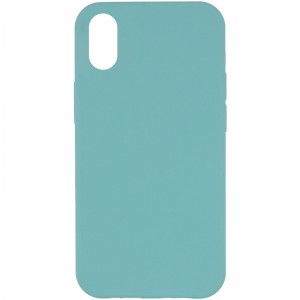 Чохол Silk Full Protective (AA) NO LOGO для Apple iPhone XR (6.1") Бірюзовий / Marine Green