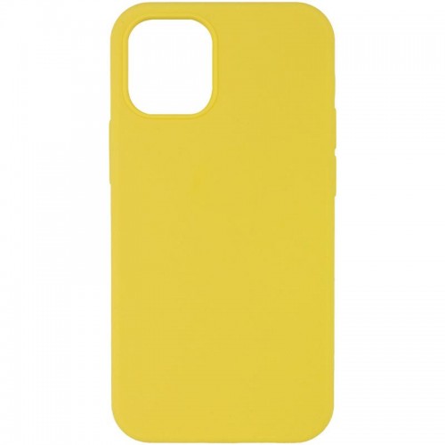 Чехол Silk Full Protective (AA) NO LOGO для Apple iPhone 11 (6.1") Желтый / Yellow