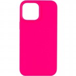 Чехол Silk Full Protective (AA) NO LOGO для Apple iPhone 12 Pro / 12 (6.1") Розовый / Barbie pink