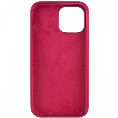 Чехол Silk Full Protective (AA) БЕЗ ЛОГОТИПА для Apple iPhone 12 Pro Max (6.7") Бордовый / Maroon