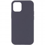 Чехол Silk Full Protective (AA) NO LOGO для Apple iPhone 13 (6.1") Серый / Dark Gray