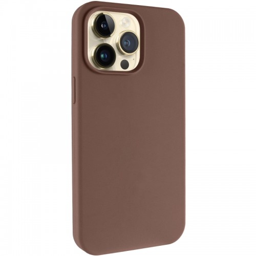 Чехол Silk Full Protective (AA) БЕЗ ЛОГО для Apple iPhone 13 Pro (6.1") Коричневый / Brown