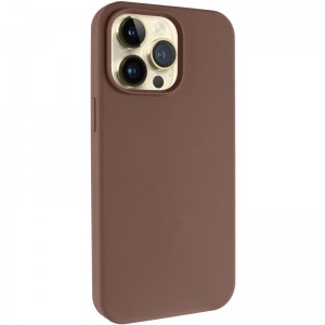 Чехол Silk Full Protective (AA) БЕЗ ЛОГО для Apple iPhone 13 Pro Max (6.7") Коричневый / Brown