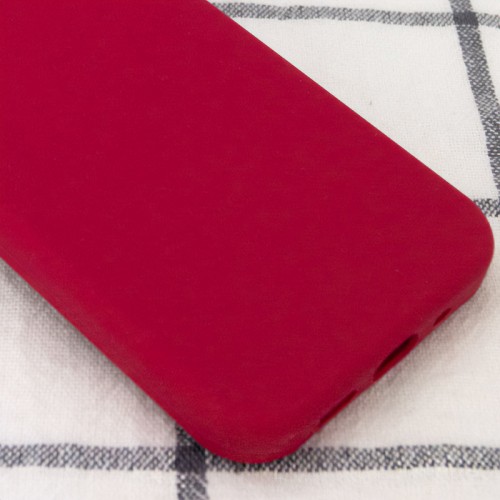 Чехол Silk Full Protective (AA) NO LOGO для Apple iPhone 13 Pro Max (6.7") Красный / Rose Red