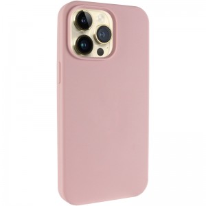 Чохол Silk Full Protective (AA) NO LOGO для Apple iPhone 13 Pro Max (6.7") Рожевий / Pink Sand