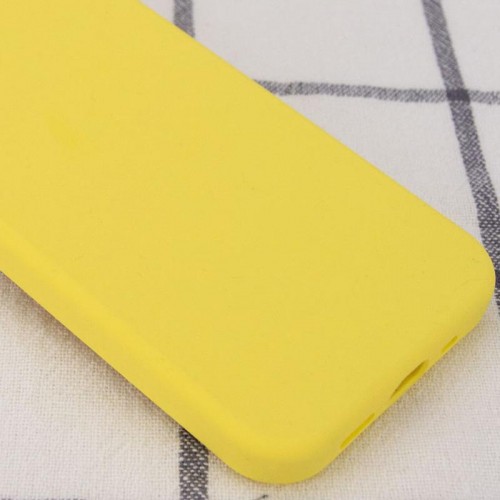 Чехол Silk Full Protective (AA) NO LOGO для Apple iPhone 14 (6.1") Желтый / Yellow