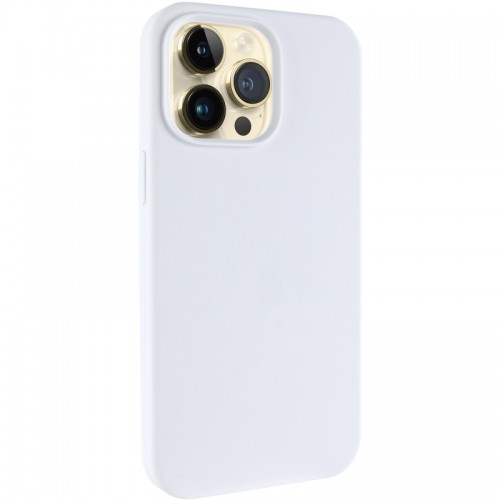 Чехол Silk Full Protective (AA) БЕЗ ЛОГОТИПА для Apple iPhone 14 Pro (6.1") Белый / White