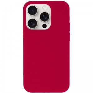 Чехол Silk Full Protective (AA) NO LOGO для Apple iPhone 14 Pro (6.1") Красный / Rose Red
