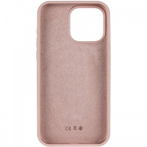 Чехол Silk Full Protective (AA) NO LOGO для Apple iPhone 14 Pro (6.1") Розовый / Pink Sand