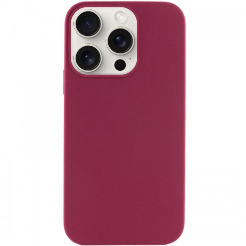 Чехол Silk Full Protective (AA) БЕЗ ЛОГО для Apple iPhone 14 Pro Max (6.7") Бордовый / Maroon