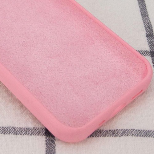 Чехол Silk Full Protective (AA) NO LOGO для Apple iPhone 15 (6.1") Розовый / Light pink