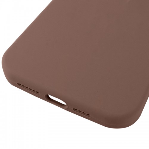 Чехол Silk Full Protective (AA) NO LOGO для Apple iPhone 15 Pro (6.1") Коричневый / Brown