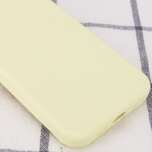 Чехол Silk Full Protective (AA) NO LOGO для Apple iPhone 15 Pro (6.1") Желтый / Mellow Yellow