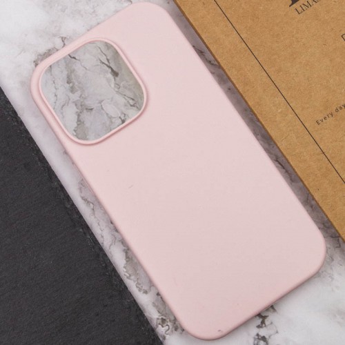 Чехол Silk Full Protective (AA) NO LOGO для Apple iPhone 15 Pro (6.1") Розовый / Chalk Pink