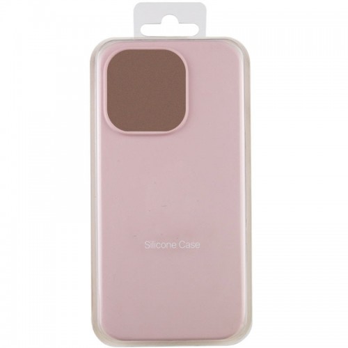 Чехол Silk Full Protective (AA) NO LOGO для Apple iPhone 15 Pro (6.1") Розовый / Chalk Pink
