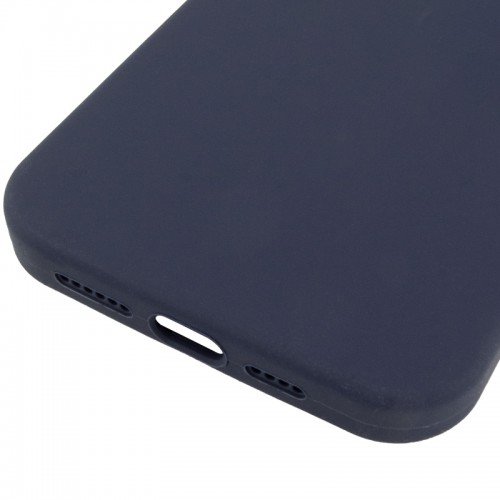 Чехол Silk Full Protective (AA) NO LOGO для Apple iPhone 15 Pro (6.1") Темно-синий / Midnight blue