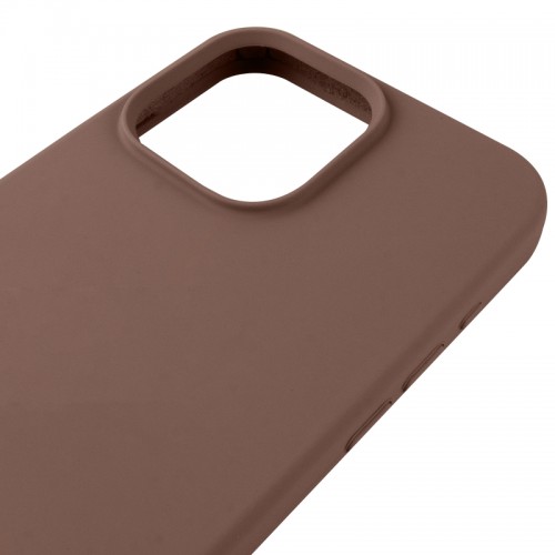 Чехол Silk Full Protective (AA) БЕЗ ЛОГОТИПА для Apple iPhone 15 Pro Max (6.7") Коричневый / Brown