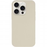 Чехол Silk Full Protective (AA) NO LOGO для Apple iPhone 15 Pro Max (6.7") Бежевый / Antique White