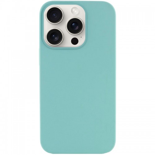 Чехол Silk Full Protective (AA) NO LOGO для Apple iPhone 15 Pro Max (6.7") Бирюзовый / Marine Green