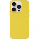 Чехол Silk Full Protective (AA) NO LOGO для Apple iPhone 15 Pro Max (6.7") Жёлтый / Yellow