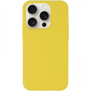 Чохол Silk Full Protective (AA) NO LOGO для Apple iPhone 15 Pro Max (6.7") Жовтий / Yellow