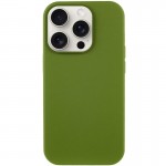 Чехол Silk Full Protective (AA) NO LOGO для Apple iPhone 15 Pro Max (6.7") Зеленый / Dark Olive