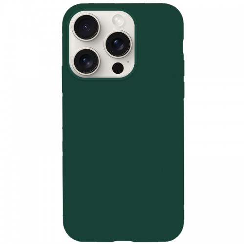 Чехол Silk Full Protective (AA) NO LOGO для Apple iPhone 15 Pro Max (6.7") Зеленый / Forest green