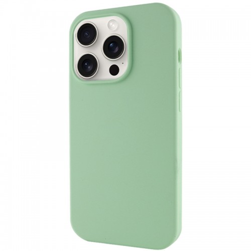 Чехол Silk Full Protective (AA) БЕЗ ЛОГОТИПА для Apple iPhone 15 Pro Max (6.7") Зеленый / Фисташковый