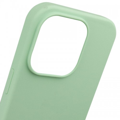 Чехол Silk Full Protective (AA) БЕЗ ЛОГОТИПА для Apple iPhone 15 Pro Max (6.7") Зеленый / Фисташковый