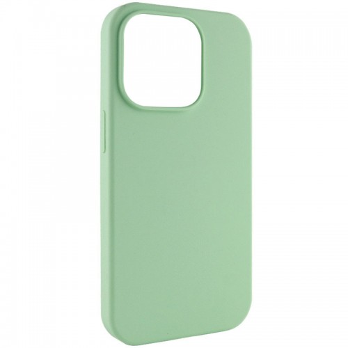 Чехол Silk Full Protective (AA) БЕЗ ЛОГОТИПА для Apple iPhone 15 Pro Max (6.7") Зеленый / Фисташковый