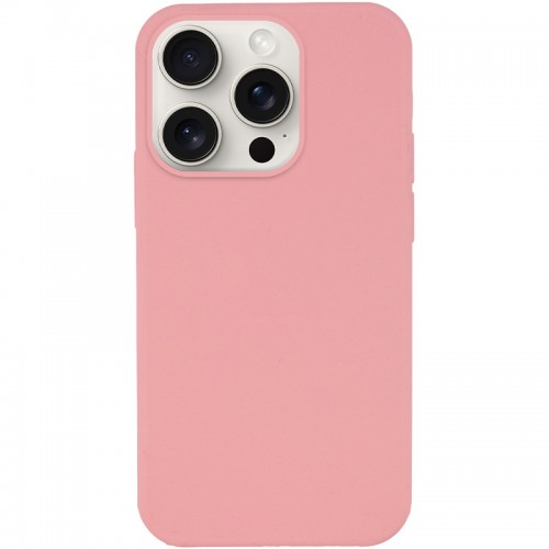 Чехол Silk Full Protective (AA) БЕЗ ЛОГО для Apple iPhone 15 Pro Max (6.7") Розовый / Pink