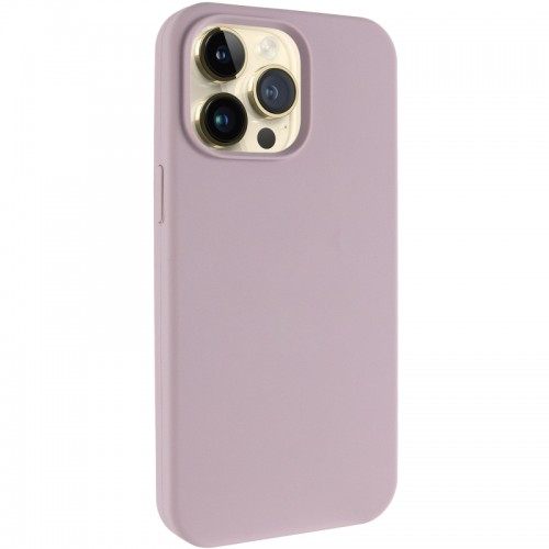 Чехол Silk Full Protective (AA) NO LOGO для Apple iPhone 15 Pro Max (6.7") Серый / Lavender