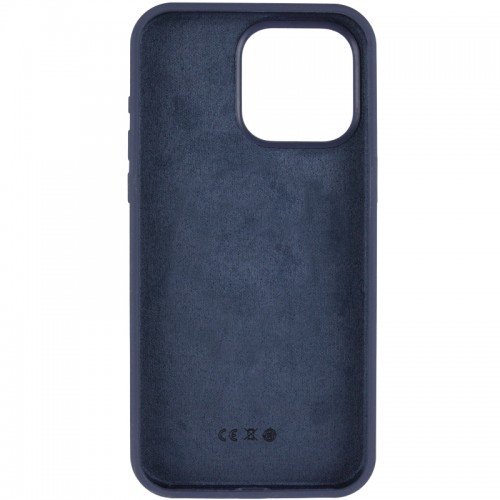 Чехол Silk Full Protective (AA) NO LOGO для Apple iPhone 15 Pro Max (6.7") Темно-синий / Midnight blue