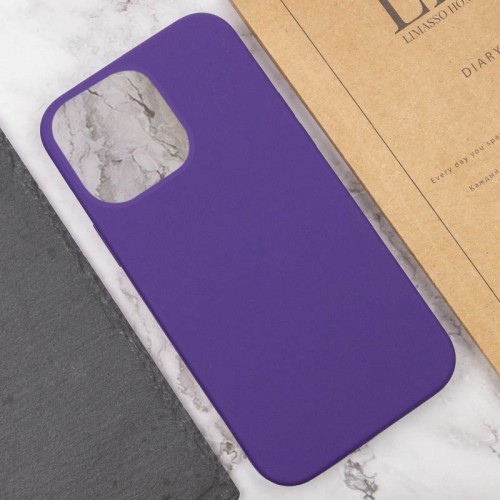 Чехол Silk Full Protective (AA) NO LOGO для Apple iPhone 15 Pro Max (6.7") Фиолетовый / Amethyst