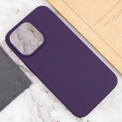 Чехол Silk Full Protective (AA) NO LOGO для Apple iPhone 16 (6.1") Фиолетовый / Elderberry