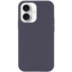 Чехол Silk Full Protective (AA) NO LOGO для Apple iPhone 16 (6.1") Серый / Dark Gray