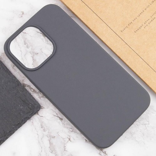 Чехол Silk Full Protective (AA) NO LOGO для Apple iPhone 16 (6.1") Серый / Dark Gray