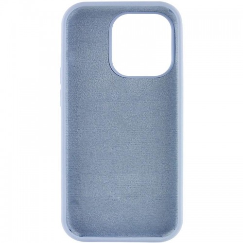 Чехол Silk Full Protective (AA) БЕЗ ЛОГОТИПА для Apple iPhone 16 (6.1") Голубой / Lilac Blue