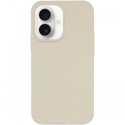 Чехол Silk Full Protective (AA) NO LOGO для Apple iPhone 16 (6.1") Бежевый / Antique White