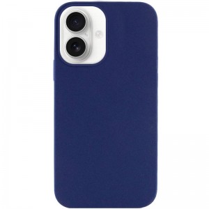 Чохол Silk Full Protective (AA) NO LOGO для Apple iPhone 16 (6.1") Синій / Deep navy