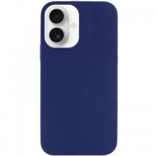 Чехол Silk Full Protective (AA) NO LOGO для Apple iPhone 16 (6.1") Синий / Deep navy