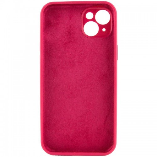 Чехол Silk Full Protective (AA) NO LOGO для Apple iPhone 16 Plus (6.7") Красный / Rose Red
