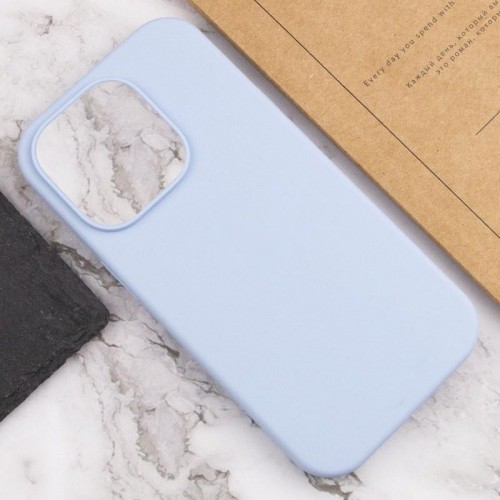 Чехол Silk Full Protective (AA) NO LOGO для Apple iPhone 16 Plus (6.7") Голубой / Lilac Blue